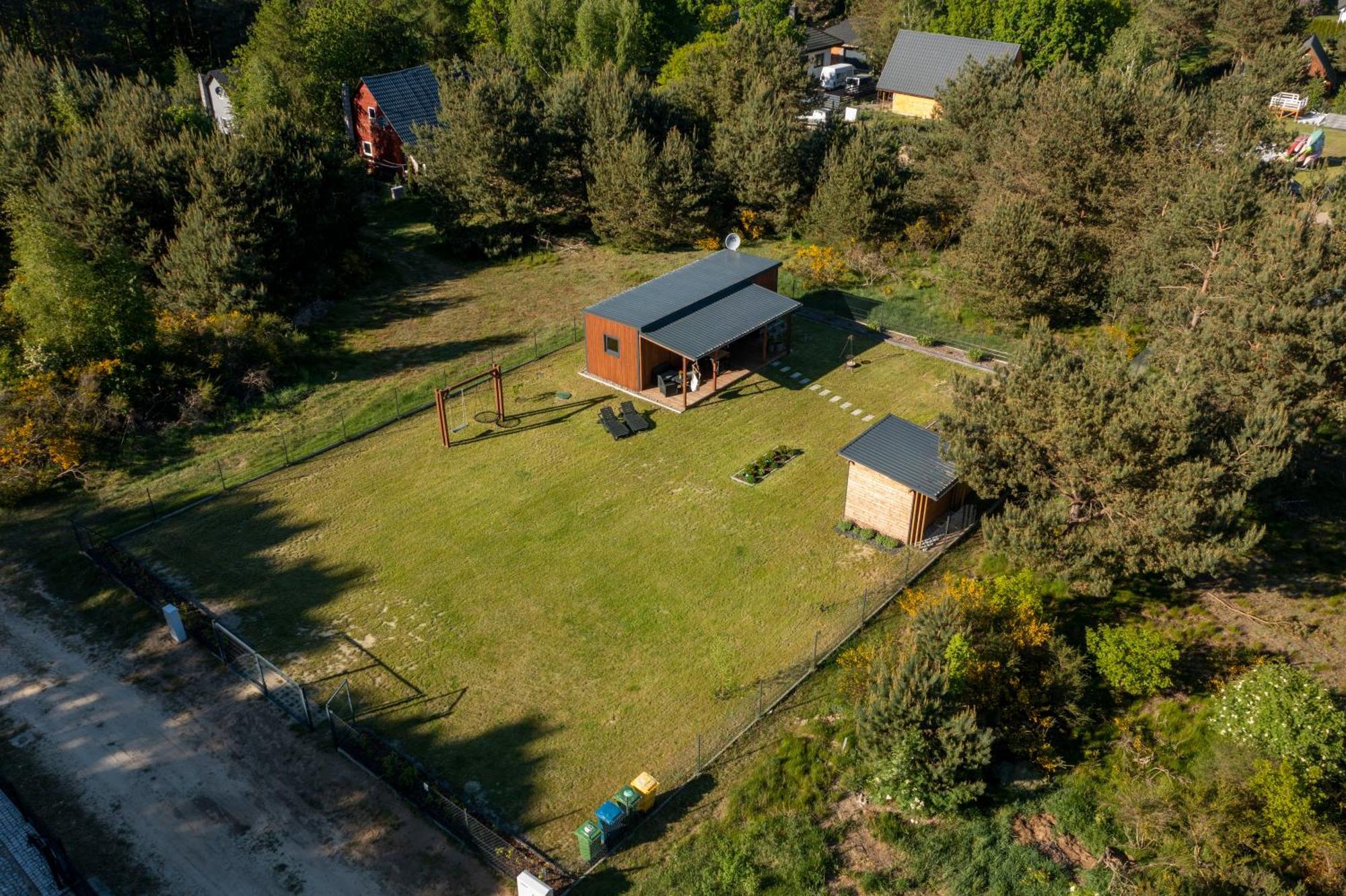 Westfalowachatka Domek Z Jacuzzi Sasino Zewnętrze zdjęcie